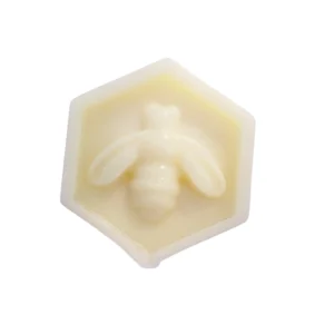 Physically Refined White Beeswax Block