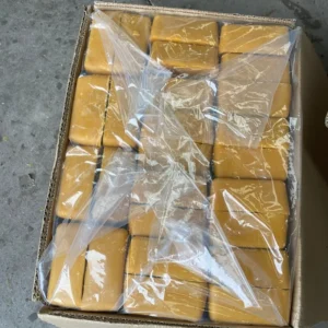 Pure Yellow Beeswax Block