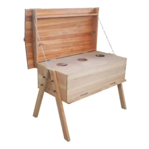 20 Frame Langstroth Top Bar Hive - Premium Solid Wood Horizontal Hive System