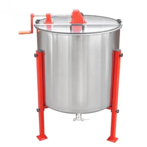 6 Frame Manual Honey Extractor - Professional 304 Stainless Steel Bee Spinner