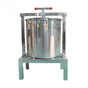 Fully Enclosed Beeswax Press - Industrial Stainless Steel Honey & Wax Extractor