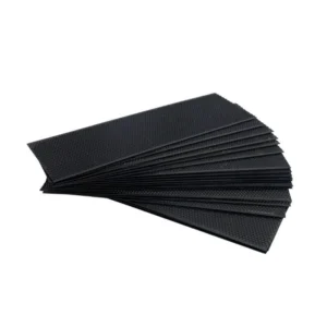 Medium Black Plastic Bee Foundation - High-Contrast Food-Grade Honey & Brood Base