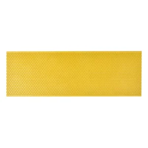 Medium Yellow Plastic Bee Foundation - High-Acceptance Food-Grade Honey Super Base