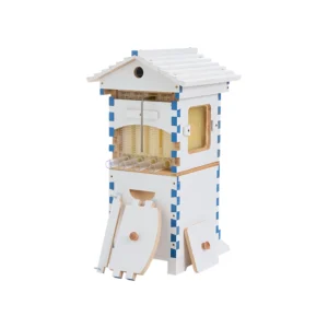 Mini Lacquered Auto-Flow Beehive - Professional Self-Harvesting System for Beginners & Schools