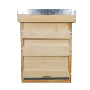 British National Beehive - High-Quality New Zealand Pine Complete Hive System