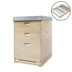 Professional Dadant Beehive - Premium Solid Wood European Standard Hive System
