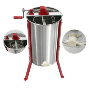 2 Frame Manual Honey Extractor, 304 Stainless Steel Bee Spinner for Langstroth Frames, Factory Direct & Customizable