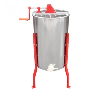 3 Frame Manual Honey Extractor - 304 Food-Grade Stainless Steel Bee Spinner | Easy Hand Crank | Factory Direct & Customizable Size